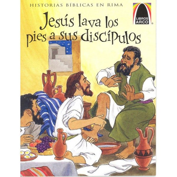 JESUS LAVA LOS PIES A SUS DISCIPULOS