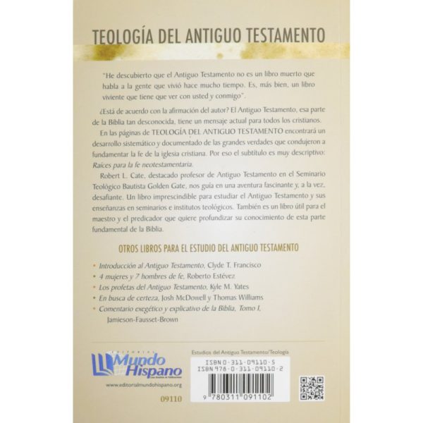 TEOLOGIA DEL ANTIGUO TESTAMENTO