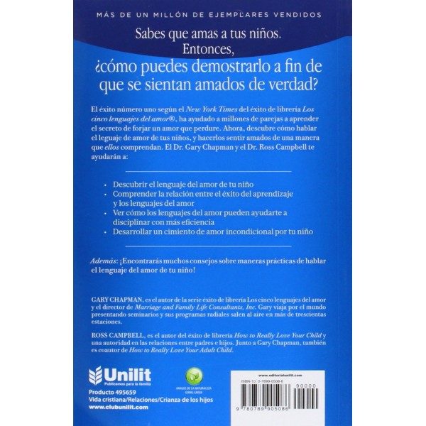 LOS 5 LENGUAJES DEL AMOR DE LOS NIÑOS