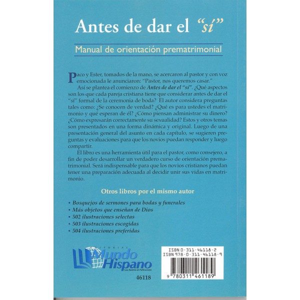 ANTES DE DAR EL "SI"
