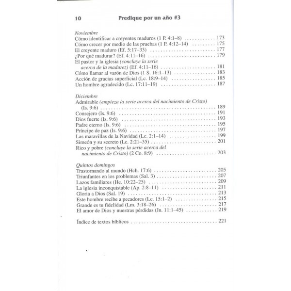 Predique por un Año 3