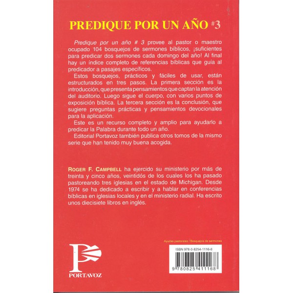 Predique por un Año 3