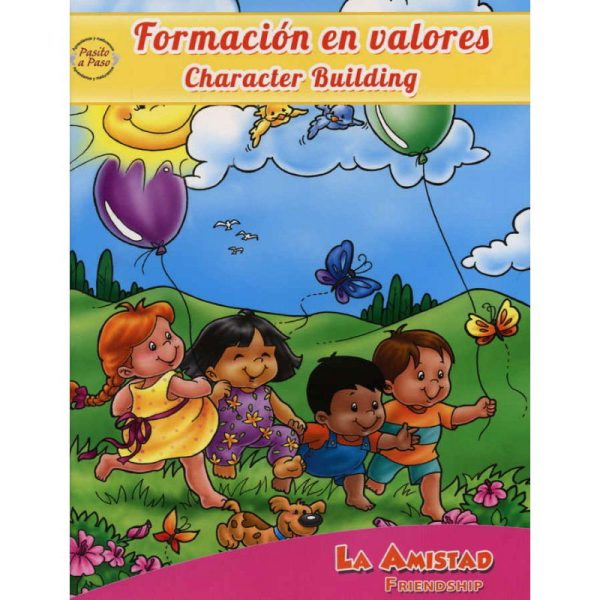 Libro para colorear Formación En Valores: amistad