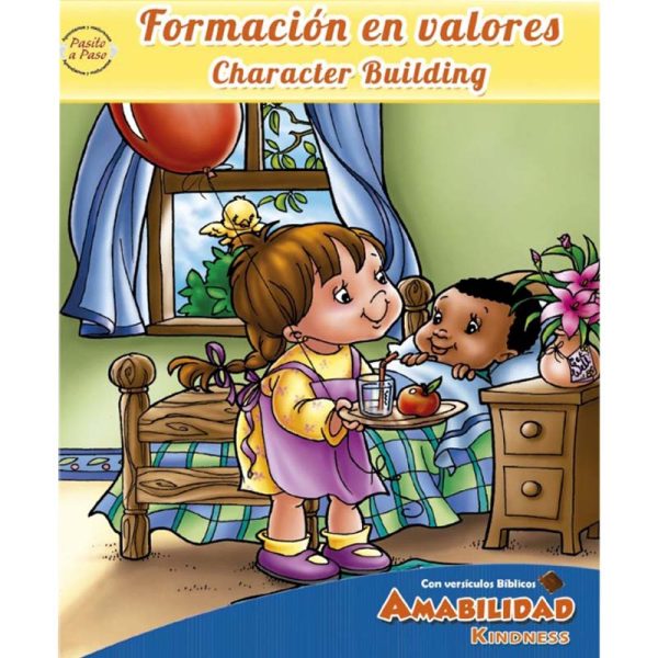 Libro para colorear Formación En Valores: amabilidad
