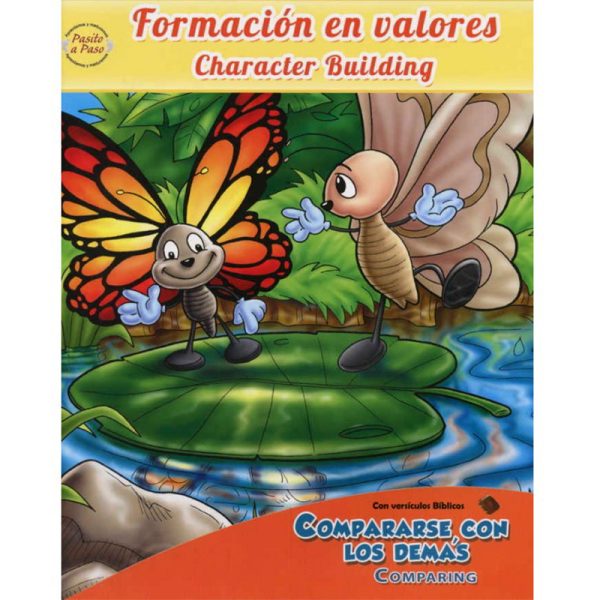 Libro para colorear Formación En Valores: compararse con los demás