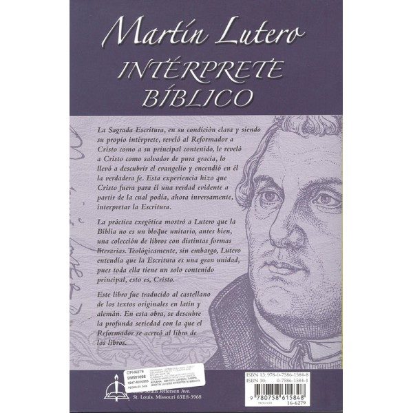 Martin Lutero Interprete Biblico