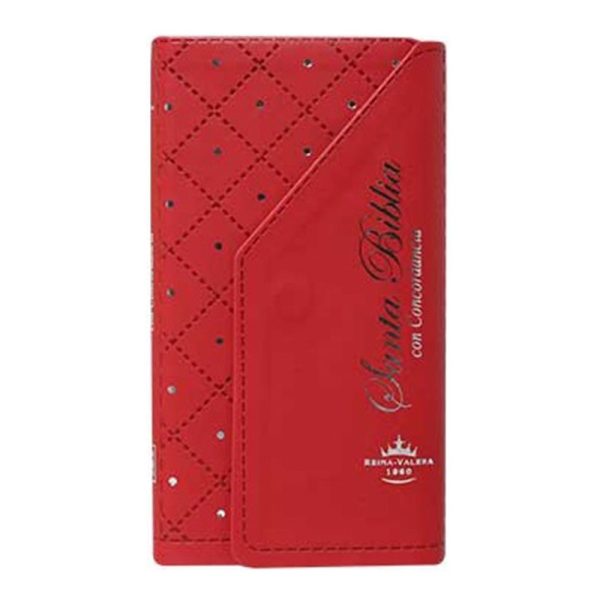 Biblia cartera RVR60 - Roja – Solapa con imán