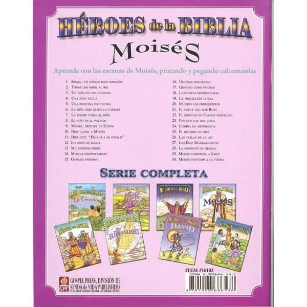 Heroes de la Biblia-Moises