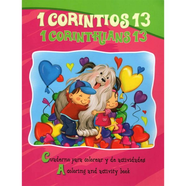 1 Corintios 13 cuaderno para colorear - Bilingüe