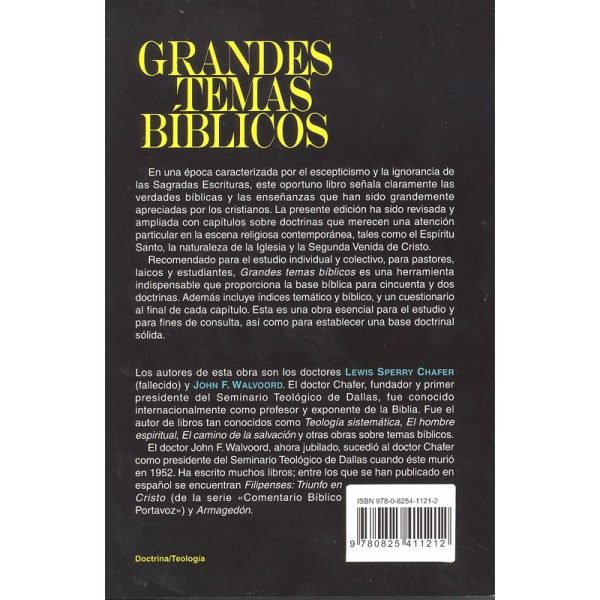 Grandes Temas Biblicos