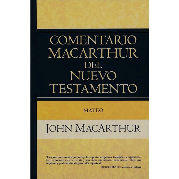 Comentario MacArthur del Nuevo Testamento, Mateo