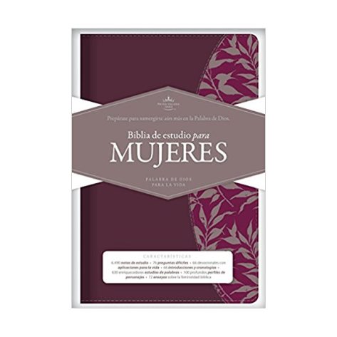 Biblia de Estudio para Mujeres color Vino