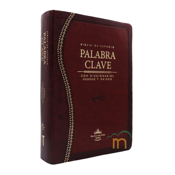 Biblia de Estudio RVR60 Palabra clave - Piel especial marrón - Image 3