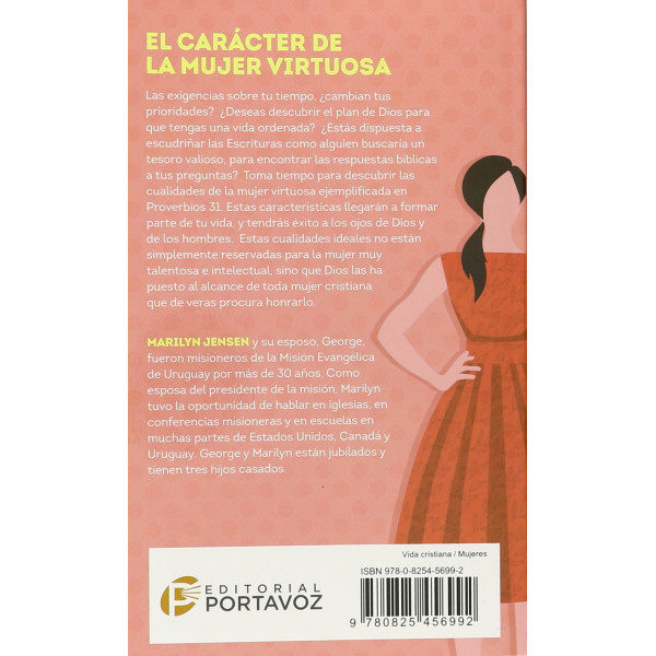 El Caracter De La Mujer Virtuosa Libreria Maranatha
