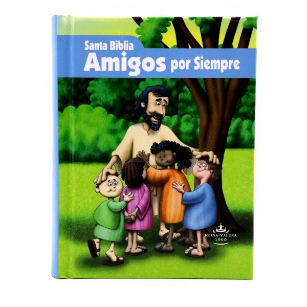 BIBLIA AMIGOS POR SIEMPRE RV60 AZUL