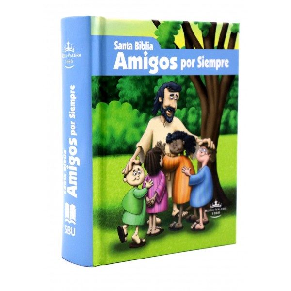 BIBLIA PARA NIÑOS, AMIGOS POR SIEMPRE AZUL CIERRE, RVR022CZLG - Libreria  Logos Honduras