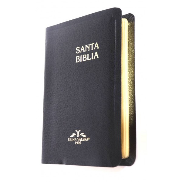 BIBLIA RV1909 BOLSILLO IMITACION PIEL NEGRO