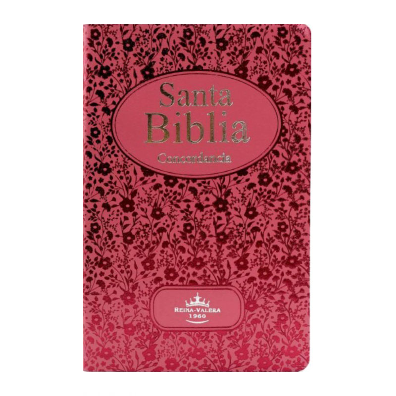 Biblia mediana floral RVR60 - Rosa - Índice