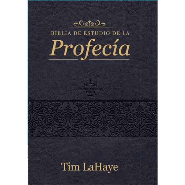 BIBLIA RVR1960 DE ESTUDIO PROFECIA NEGRO INDICE