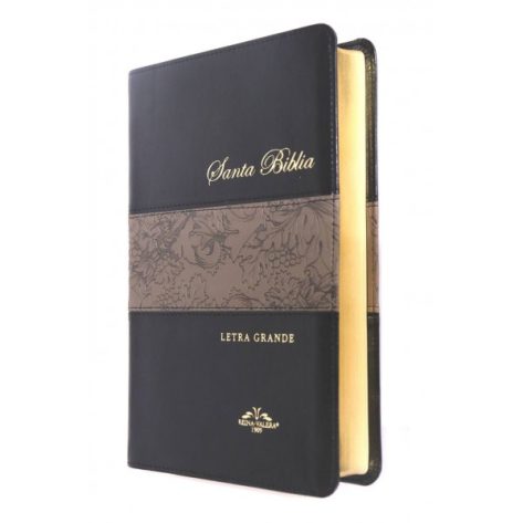 BIBLIA RVR1909 MEDIANA CAFE IMITACION PIEL CON INDICE