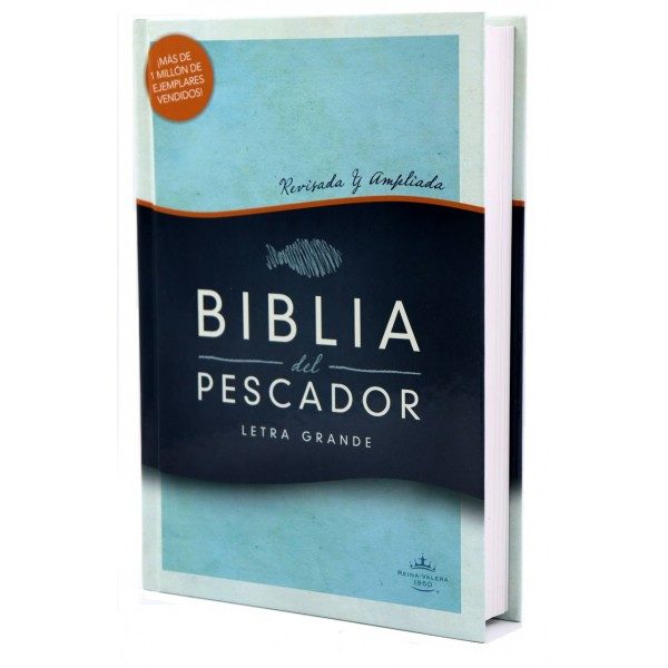 BIBLIA RV60 DEL PESCADOR LETRA GRANDE TAPA DURA