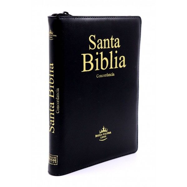 BIBLIA RV60 LETRA GIGANTE IMITACION PIEL NEGRO RVR085LGICZATIPJR