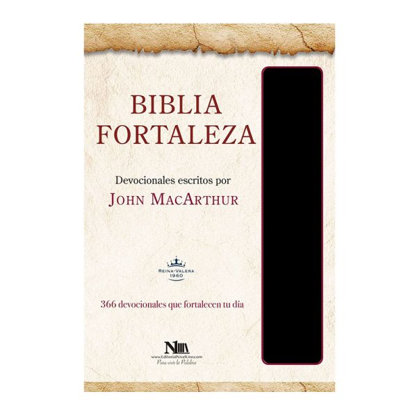 Biblia fortaleza RVR60 - Negro