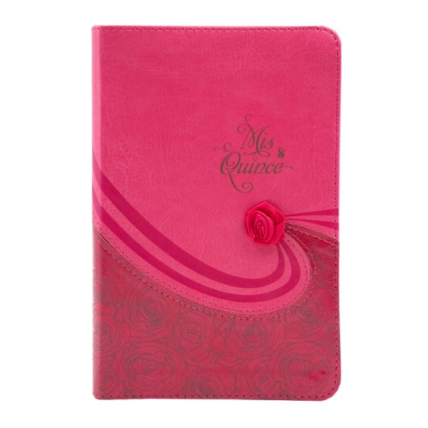 Biblia mis quince RVR60 - Cóctel de frambuesa con apliqué