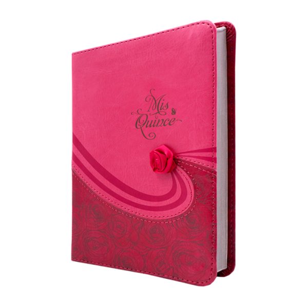 Biblia mis quince RVR60 - Cóctel de frambuesa con apliqué - Image 2
