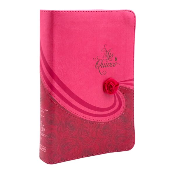 Biblia mis quince RVR60 - Cóctel de frambuesa con apliqué - Image 3
