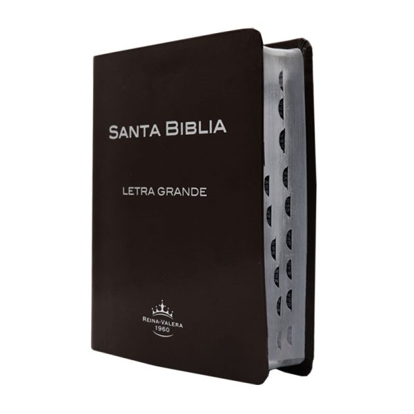 Biblia mediana letra grande RVR60 - Café – Índice - Image 2