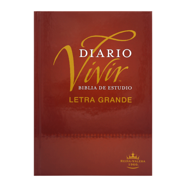 Biblia de Estudio Diario Vivir Letra Grande RVR60 - Tapa dura - Índice - Nueva edición