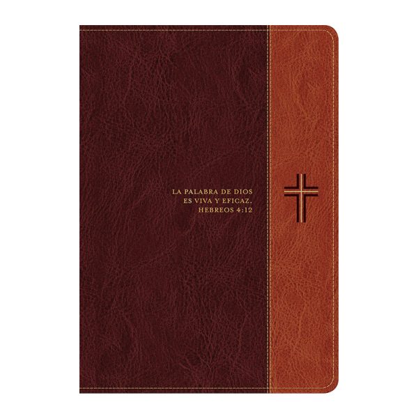 Biblia de Estudio Diario Vivir Letra Grande RVR60 - Café y café claro - Índice - Nueva edición