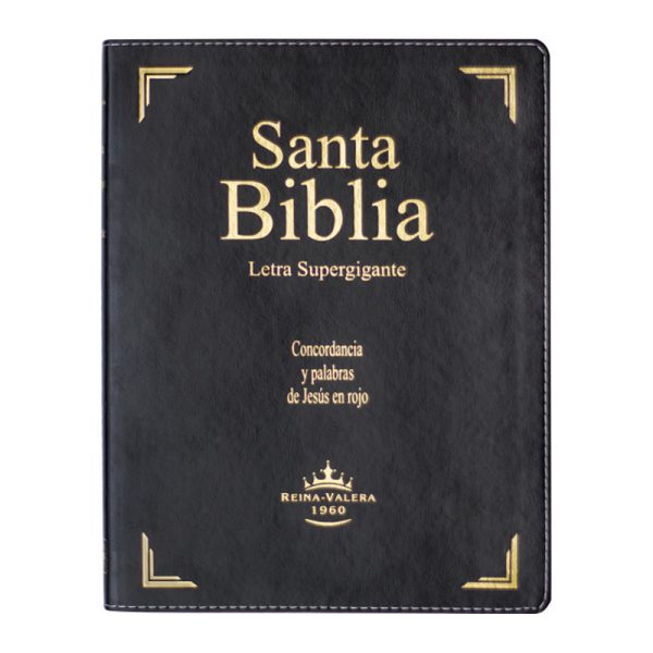 Biblia súper gigante RVR60 – Negra