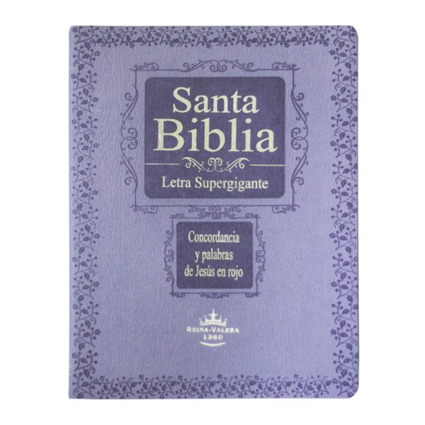 Biblia súper gigante RVR60 - Lila – Índice