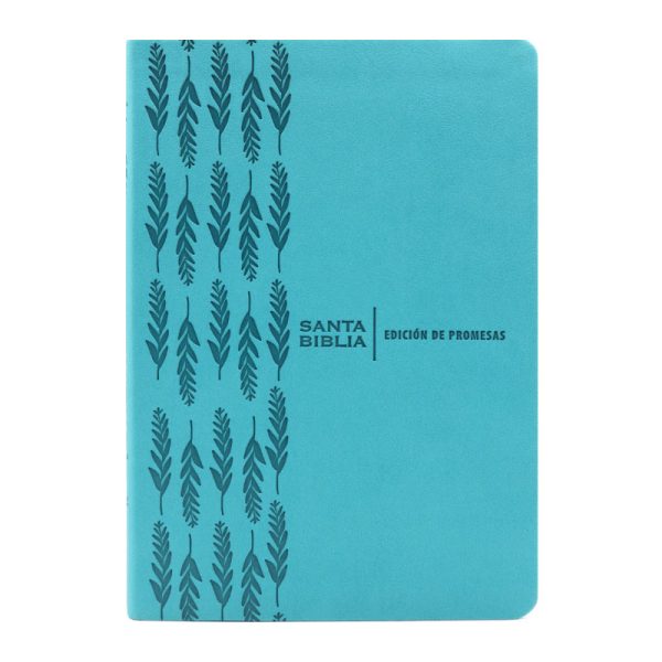 Biblia de promesas letra grande RVR60 – Turquesa