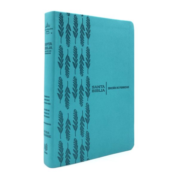 Biblia de promesas letra grande RVR60 – Turquesa - Image 3