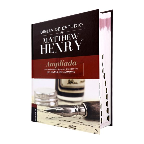 Biblia RVR de Estudio Matthew Henry – Tapa dura - Índice - Image 2