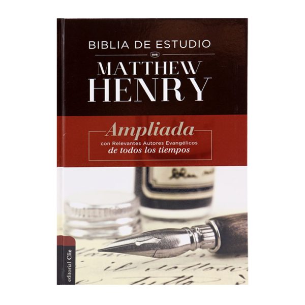 Biblia RVR de Estudio Matthew Henry – Tapa dura - Índice