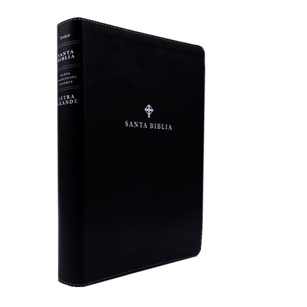 Biblia con referencias ultrafina letra grande NTV - Negro - Índice - Image 3