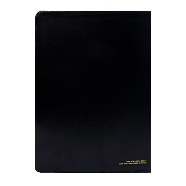 Biblia con referencias ultrafina letra grande NTV - Negro - Índice - Image 4
