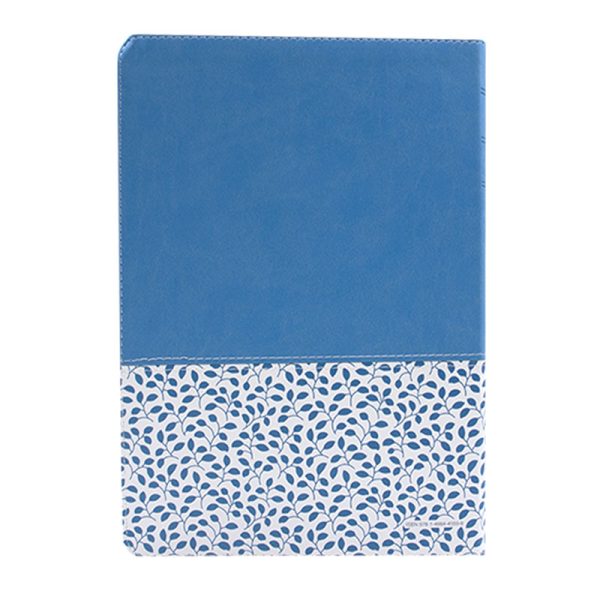 Biblia con referencias ultrafina letra grande NTV - Azul - Image 4