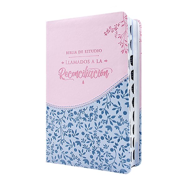 Biblia de estudio Llamados a la reconciliación RVR60 – Rosa y azul - Índice - Image 2