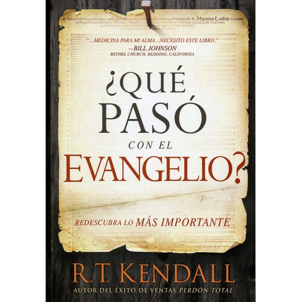¿Qué pasó con el evangelio?
