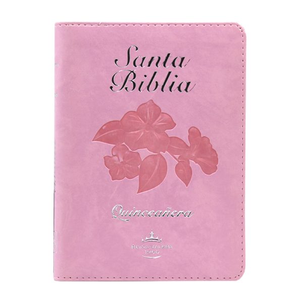 Biblia quinceañera RVR60 - Rosa - Cierre - Índice
