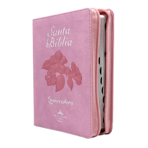 Biblia quinceañera RVR60 - Rosa - Cierre - Índice - Image 2