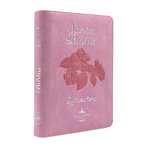 Biblia quinceañera RVR60 - Rosa - Cierre - Índice - Image 3