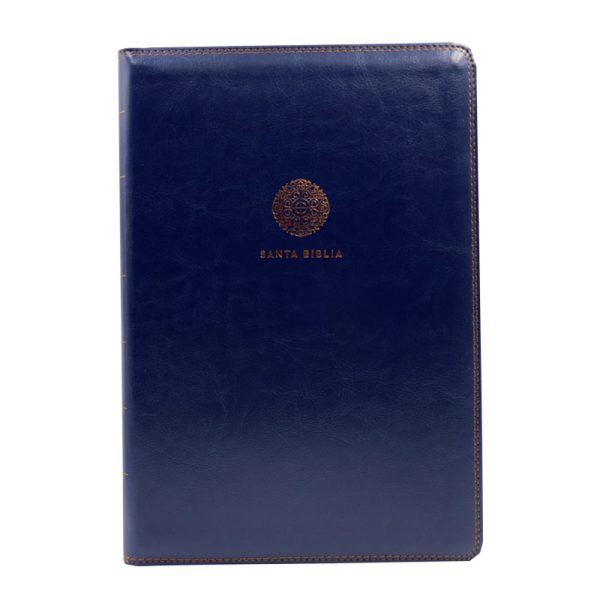 Biblia supergigante leathersoft RVR60 – Azul – Cierre