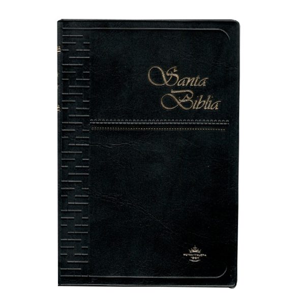 Biblia mediana grecas cuadradas RVR60 - Negro