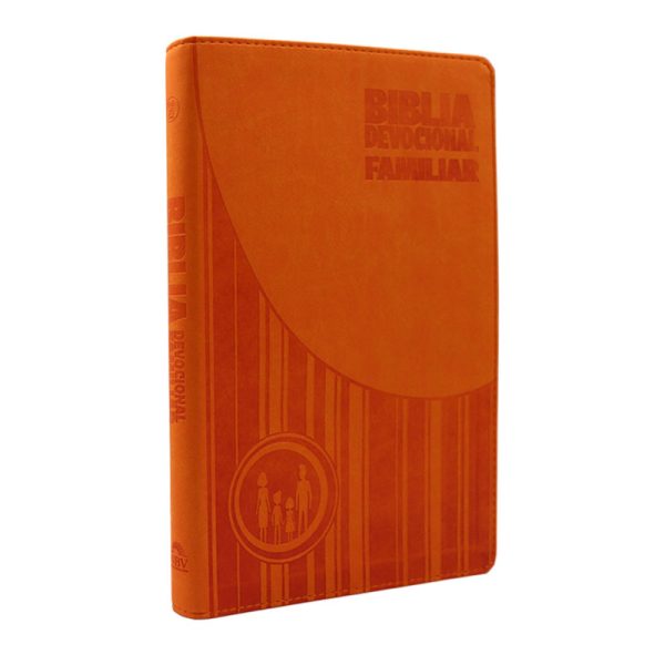 Biblia devocional familiar NBV – Lujo – Naranja - Image 3